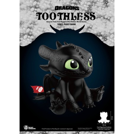 How To Train Your Dragon Toothless Piggy Vinyl Bank Beast Kingdom Toys