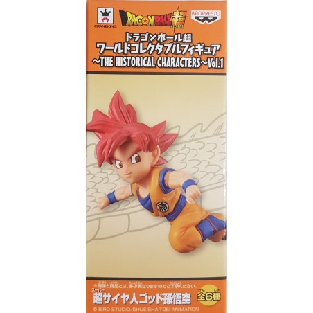 Dragon Ball Super Goku SSG WCF DBS The Historical Characters vol. 1 Banpresto