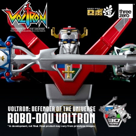 Voltron Defender of the Universe ROBO-DOU Voltron Threezero