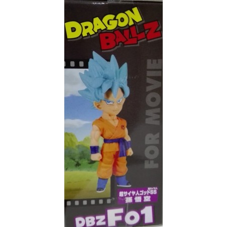 Dragon Ball Z Goku SSGSS DBZF 01 WCF Fukkatsu no F vol. 1 Banpresto